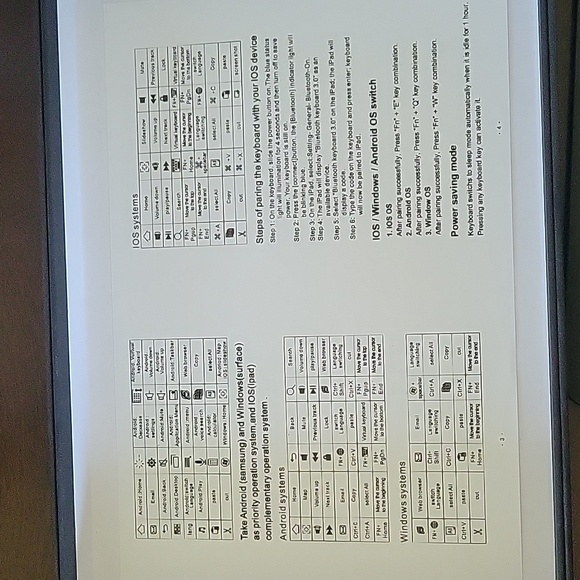 Ipad or tablet blutooth keyboard - Picture 3 of 6